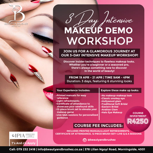 3 Day Intensive Makeup Demo Workshop