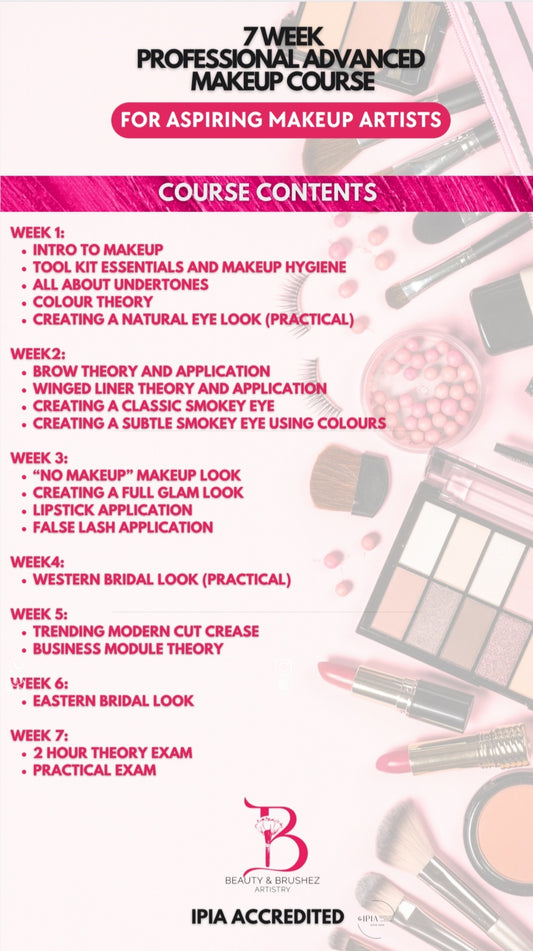 7 Week Pro Intensive Makeup Artistry