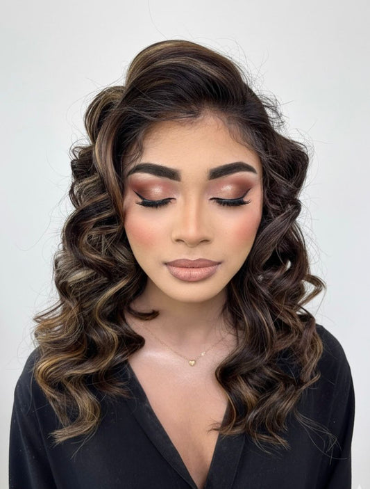Full Glam Makeup + Hair - Beauty and Brushez